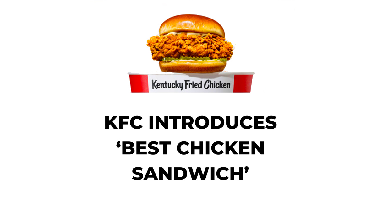 Kfc best chicken sandwich