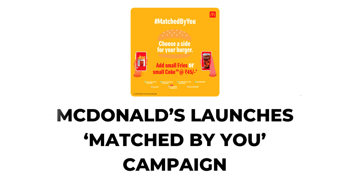 Mc Donald matched by you