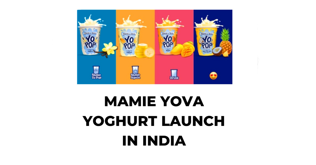 Mamie yova yoghurt launch