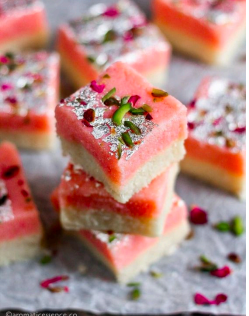 coconut barfi