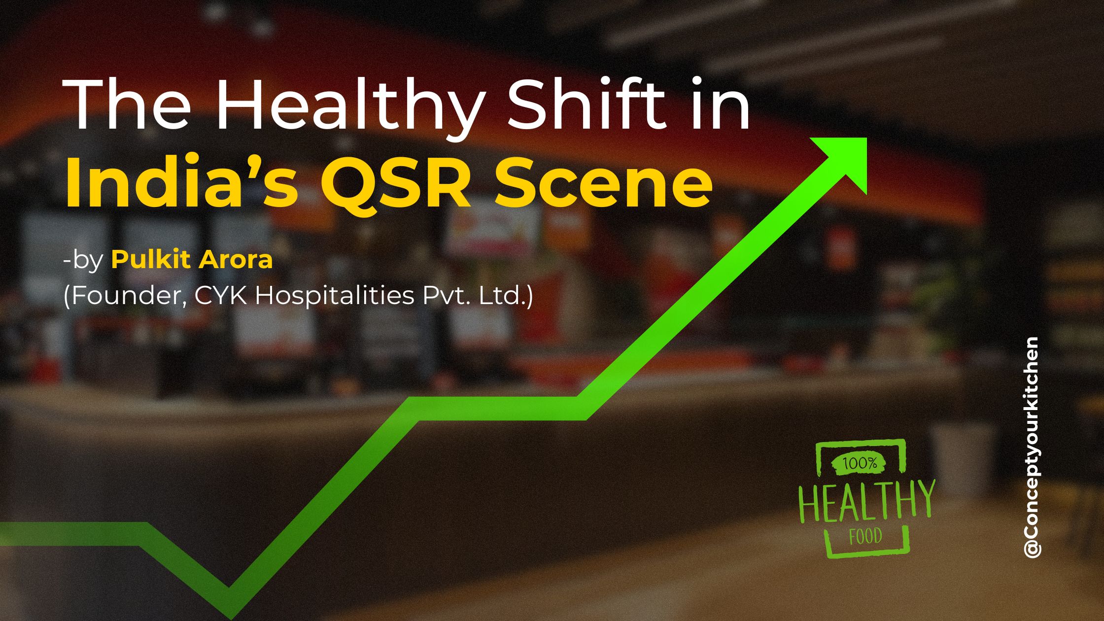 The Healthy Shift in India’s QSR Scene