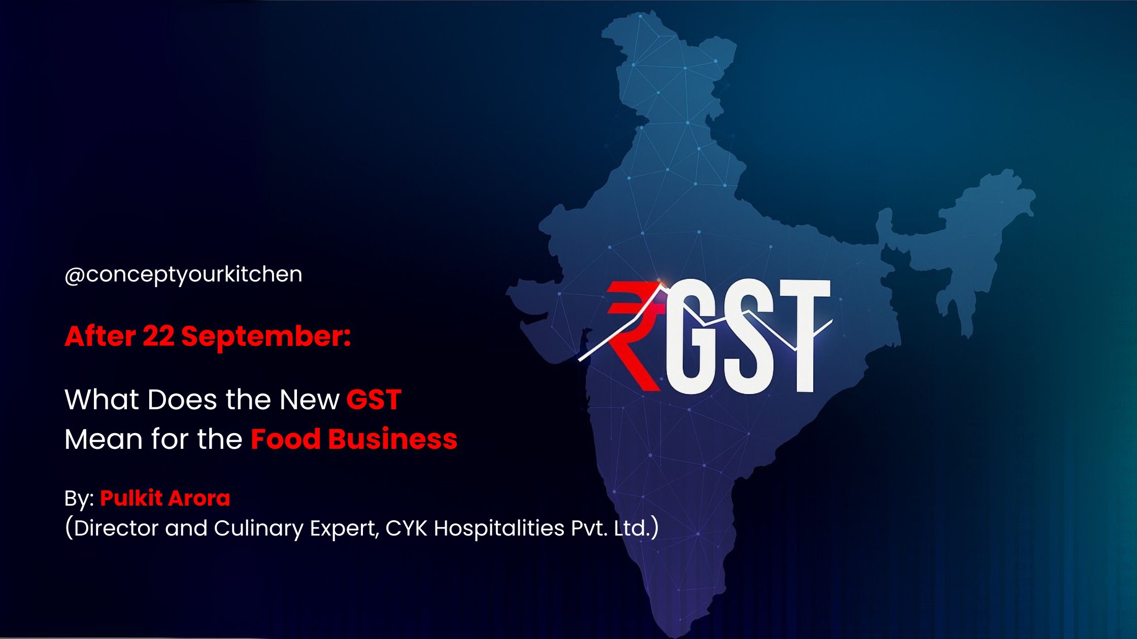 What does the New GST Mean for the Food Business