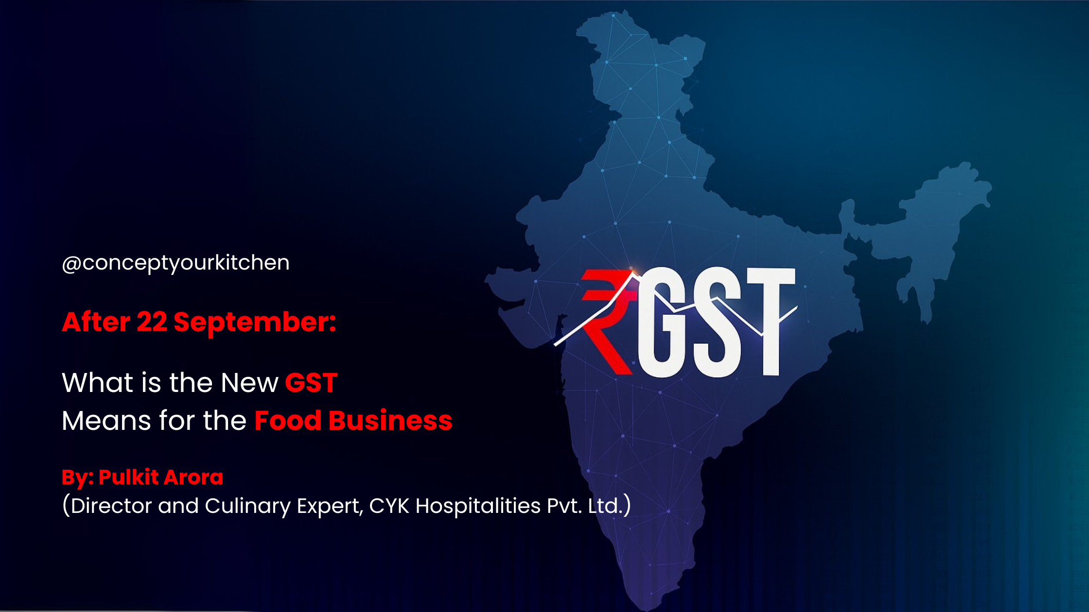 After 22 September: What the New GST Means for the Food Business